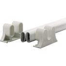 Push Bar Prime-Line K 5167 Vinil reforçado com aço de 91 cm