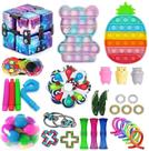Push Bubble Fidget Sensory Toy Autism Necessidades Especiais