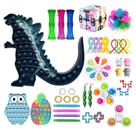Push Bubble Fidget Sensory Toy Autismo Necessidades Especiais Stress Reliever Brinquedos