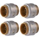 Push Cap SharkBite Max, 3/4 polegadas, pacote com 4 para encanamento