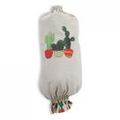 Puxa Saco Bordado Brim Cactus - Catran