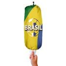 Puxa Saco Dispenser Divertido Porta Sacolas Brasil Copa do Mundo Organizador