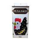 Puxa Saco mdf Modelo Galinha de Pendurar - Adesivado - Decore Casa