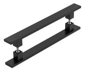 Puxador Aço Inox Preto 30 cm Porta Madeira Vidro Aluminio