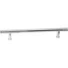 Puxador Alça 240 Cromado com Friso 64mm Pauma