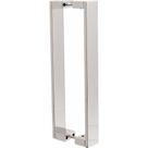 Puxador Alça Dupla para Porta de Passagem 3007 800mm Cromado Mital