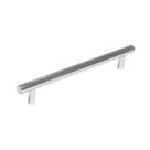 Puxador Alça Light 64mm Escovado sem Friso Hastvel