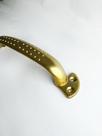 Puxador Alça Nobre Zamac Dourado Fosco 175mm Puxador Alça Nobre Zamac Dourado Fosco 175mm