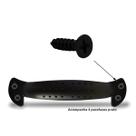 Puxador Alça Preto Fosco DZ 28 Metal Zamac 142mm Comprimento