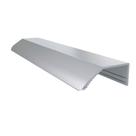 Puxador Alumínio Aria RM-388 Sobreposto 100mm Fosco Rometal
