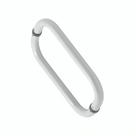 Puxador Alumínio Branco 1 X 30cm 3058 - Vesfer