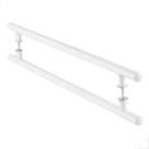 Puxador ALumínio H 500x300cm Para Portas De Madeira Branco