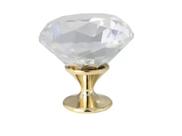 Puxador Ball Di Cristallo Gold 40mm - Jador JAD1110