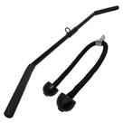 Puxador Barra Costa Curvo + Puxador Corda Triceps Profissional Academia Puxador Barra Costa Curvo + Puxador Corda Triceps Profissional Academia