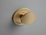 Puxador Beetle com Base Granada Dourado Matte ZP5402.955 - Zen