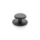 Puxador Beetle com Base Granada Preto Ponto Zen