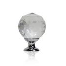 Puxador Bola Cristal Cromado 30 Mm Mk Puxador Bola Cristal Cromado 30 Mm Mk