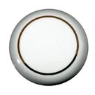 Puxador Branco IL7064-Filete Dourado Italy Line