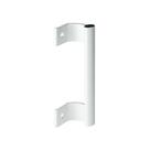 Puxador buzio 20cm/200mm porta portao correr abrir aluminio madeira ferro reforçado resistente branco