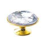 Puxador Caju Concavo Cristal Gold 38mm JAD4177 - Jador