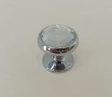 Puxador Caju Cristal Cromo 25MM JAD4013 - Jador