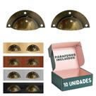 Puxador Colonial Concha Monza Armário/gaveta/móveis - 10 Uni