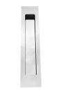 Puxador concha de embutir 25 cm aço inox 304 polido
