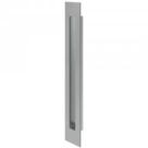 Puxador Concha Embutir 300mm Cavidade Quadrada Aço Inox Escovado IXE Pado