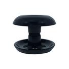 Puxador Concha G Resina Preto