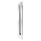 Puxador Concha Inox Polido Cavidade Quadrada 300mm - Pado Puxador Concha Inox Polido Cavidade Quadrada 300mm - Pado