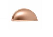 Puxador Concha Nozes Red Gold 64mm - Jador 555