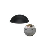 Puxador Concha Redondo Preto Acetinado Puxador Concha Redondo Preto Acetinado