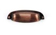 Puxador Concha Stillo 96mm Cobre Velho - Gruppa