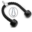 Puxador Corda Triceps Crossover Pulley Musculação Mosquetão