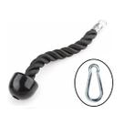 Puxador Corda Triceps Unilateral Crossover Pulley Mosquetão