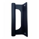 Puxador de Aluminio Buzio Porta Portao Correr Preto 20cm