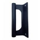 Puxador de Aluminio Buzio Porta Portao Correr Preto 20cm