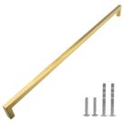 Puxador de Armário Modket Euro Square em Aço Inoxidável 304 32 cm Puxador de Armário Modket Euro Square em Aço Inoxidável 304 32 cm