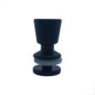Puxador De Janela Com 19mm De Diâmetro Preto Puxador De Janela Com 19mm De Diâmetro Preto