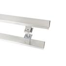 Puxador de Porta Duplo Em Alumínio 40cm Modelo Flat Aluminum Puxador de Porta Duplo Em Alumínio 40cm Modelo Flat Aluminum