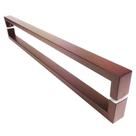 Puxador de Porta Greco 30 cm Aço Inox Corten