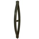 Puxador de um Ponto Bronze 50cm P/Porta Barra Chata 50cm - Alumínios Cometa Puxador de um Ponto Bronze 50cm P/Porta Barra Chata 50cm - Alumínios Cometa