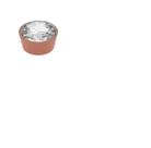 Puxador Dexter Cobre Ponto 6022 - Torralba
