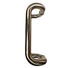 Puxador duplo dh1228 inox escovado bskf