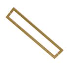 Puxador duplo inox para porta il4070 60cm (600mm) dourado matte italy line