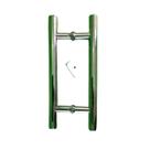PUXADOR DUPLO INOX POLIDO TIPO H REDONDO 300x200 PORTA VIDRO