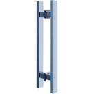 Puxador Duplo para Porta 1000mm Inox Polido Premium Pr4140 Ducon Metais Puxador Duplo para Porta 1000mm Inox Polido Premium Pr4140 Ducon Metais
