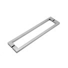 Puxador Duplo Soft Inox Escovado Geris