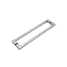 Puxador Duplo Soft Inox Polido Geris