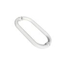 Puxador Duplo Vesfer Ref.3058 1 x 40cm Branco